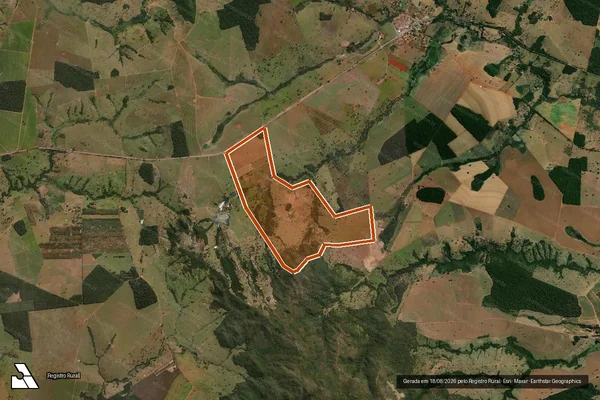Imagem de satélite de Fazenda Serido Ii em NAZÁRIO - GO