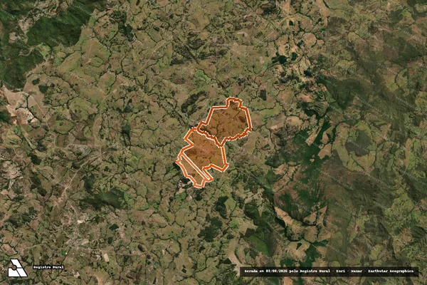 Imagem de satélite de AGROPECUÁRIA BOA SORTE em MORRO AGUDO DE GOIÁS - GO