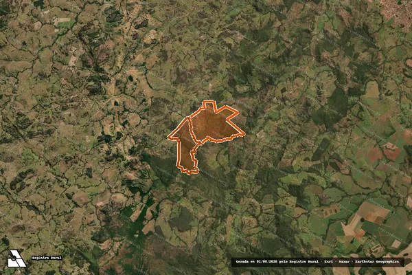 Imagem de satélite de FAZENDA RIO NOVO em RUBIATABA - GO