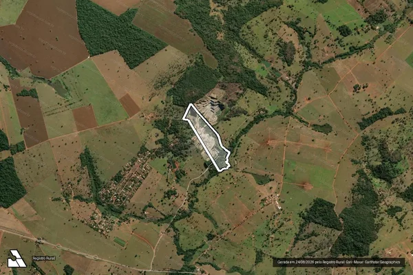 Imagem de satélite de Estancia Marka em SANTA BÁRBARA DE GOIÁS - GO