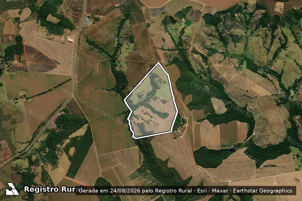 Imagem de satélite de FAZENDA ASSA PEIXE em ABADIÂNIA - GO