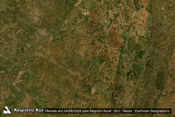 Imagem de satélite de FAZENDA SANTO ANTONIO DAS ANTAS em ABADIÂNIA - GO