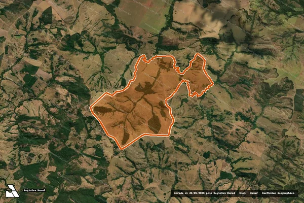 Imagem de satélite de Fazenda Congonhas em CORUMBÁ DE GOIÁS - GO