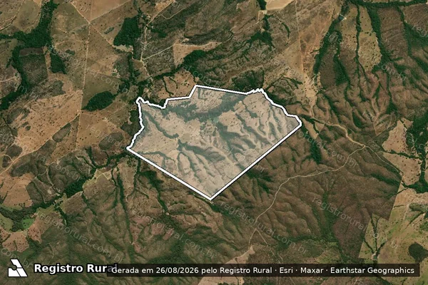 Imagem de satélite de FAZENDA AGUA BONITA em VILA PROPÍCIO - GO