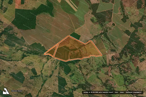 Imagem de satélite de Fazenda Bom Jesus E Estiva em PIRENÓPOLIS - GO