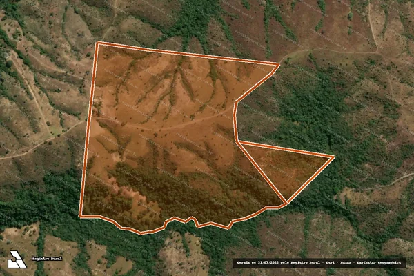 Imagem de satélite de FAZENDA TERRAS DE GAIA em SANTO ANTÔNIO DO DESCOBERTO - GO