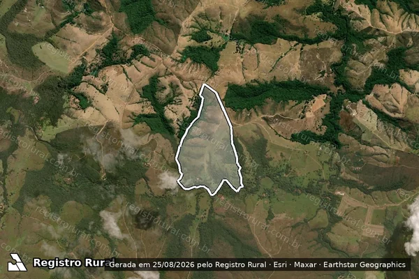 Imagem de satélite de Contagem Velha em COCALZINHO DE GOIÁS - GO
