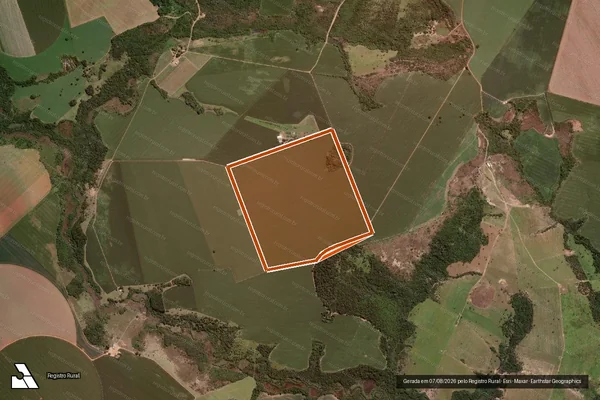 Imagem de satélite de FAZENDA MARTINHO em CRISTALINA - GO