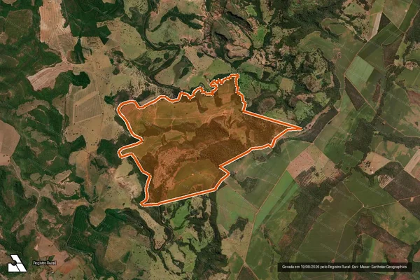Imagem de satélite de FAZENDA FELIZ RECANTO em CAIAPÔNIA - GO