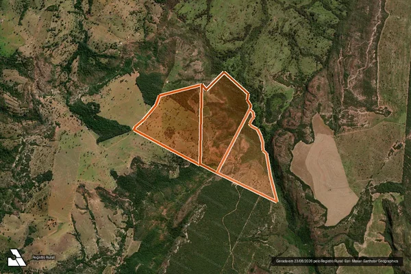 Imagem de satélite de Fazenda Morrinhos em CAIAPÔNIA - GO