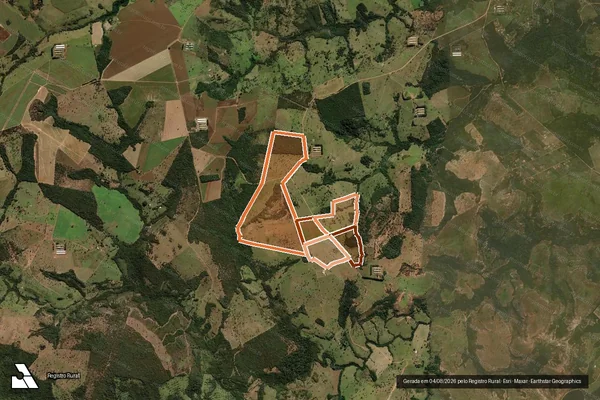 Imagem de satélite de Fazenda Monte Alto em MINEIROS - GO