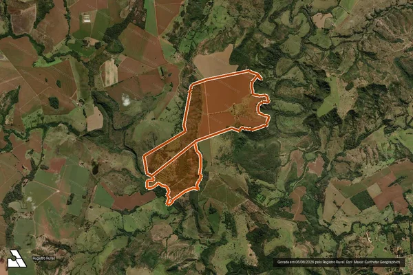 Imagem de satélite de FAZENDA CAMPOS VERDES em MINEIROS - GO