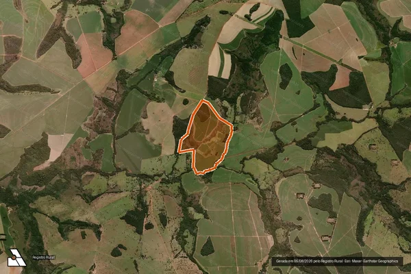 Imagem de satélite de Fazenda Babilonia Ld Corrente em MINEIROS - GO