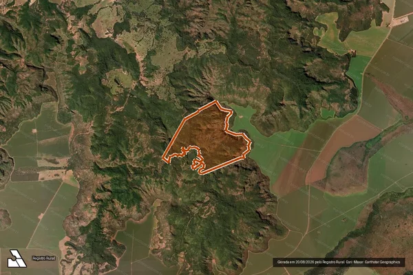 Imagem de satélite de FAZENDA TIGRES BURACOS CAIAPO em CAIAPÔNIA - GO