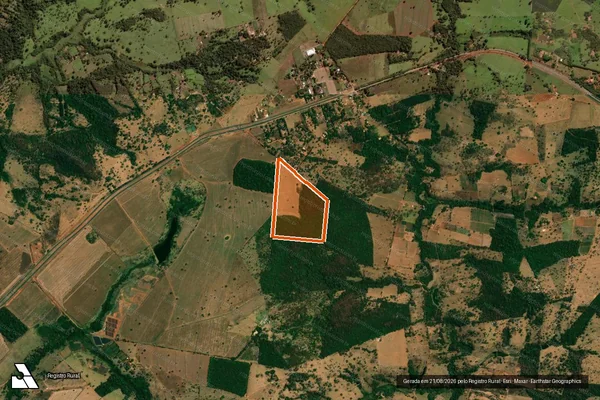 Imagem de satélite de FAZENDA BONSUCESSO em SENADOR CANEDO - GO