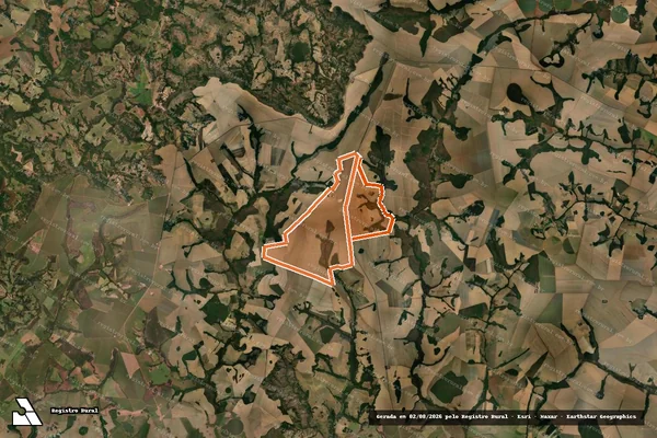 Imagem de satélite de Fazenda Boa Vista em JATAÍ - GO