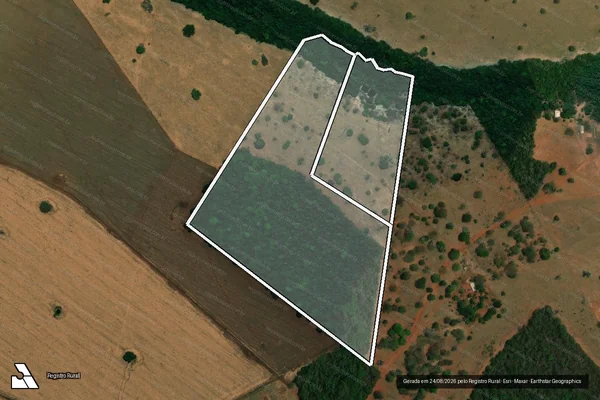 Imagem de satélite de Sitio Agua Boa em JATAÍ - GO