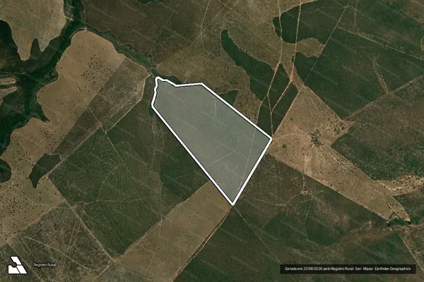 Imagem de satélite de Fazenda Colorama em SERRANÓPOLIS - GO