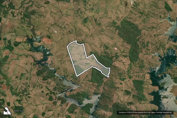 Imagem de satélite de Faz Boa Vista em ÁGUA LIMPA - GO