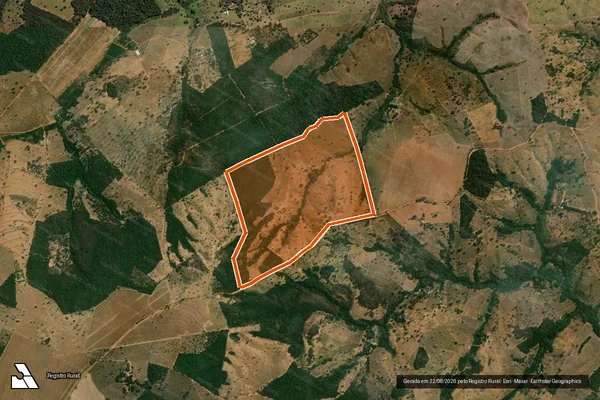 Imagem de satélite de FAZENDA BOA VISTA em HIDROLÂNDIA - GO