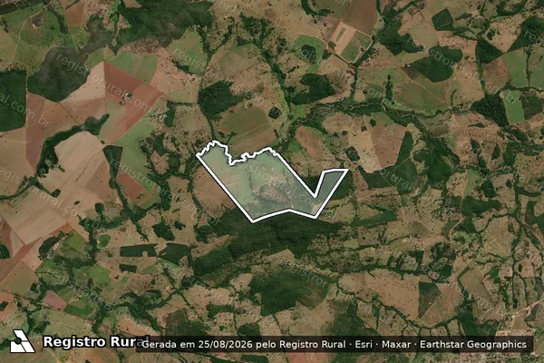 Imagem de satélite de Faz Santa Cecilia em MAIRIPOTABA - GO