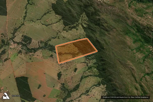 Imagem de satélite de Fazenda Novo Paraiso em PALMEIRAS DE GOIÁS - GO