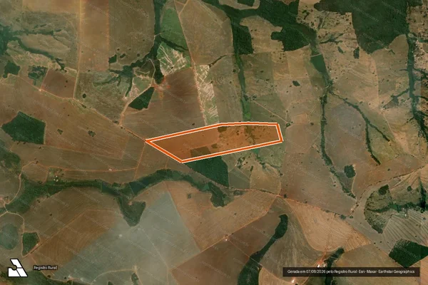 Imagem de satélite de FAZENDA BREJAO em PIRACANJUBA - GO