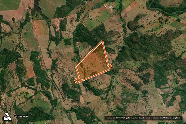 Imagem de satélite de Faz Boa Vista Im Palmito em CEZARINA - GO