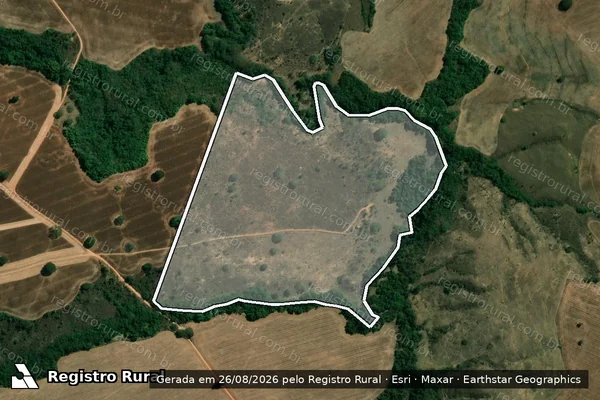 Imagem de satélite de Fazenda Martirios em CATALÃO - GO