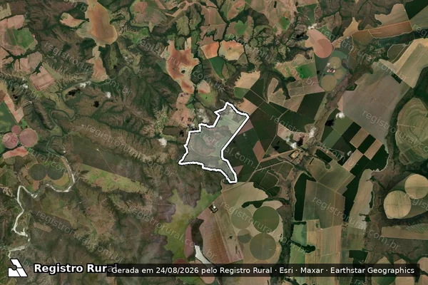 Imagem de satélite de FAZENDA BATALHA DOS NUNES em CATALÃO - GO