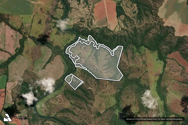 Imagem de satélite de Fazenda Batalha Dos Nunes em CATALÃO - GO