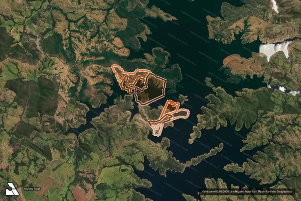 Imagem de satélite de FAZENDA PIRES em CATALÃO - GO
