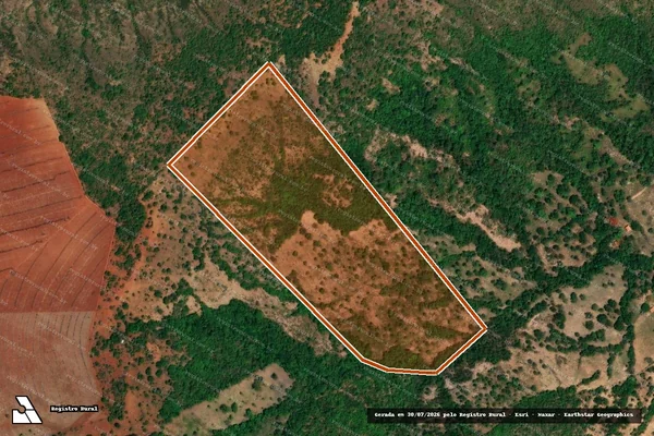 Imagem de satélite de Fazenda Da Serra em CORUMBAÍBA - GO