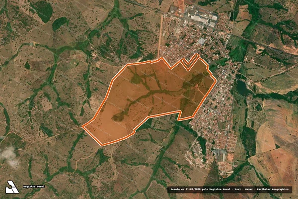 Imagem de satélite de FAZENDA ARREPENDIDOS em CORUMBAÍBA - GO