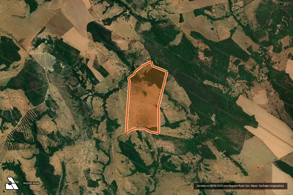 Imagem de satélite de Fazenda Pirapitinga Dos Chagas em GOIANDIRA - GO