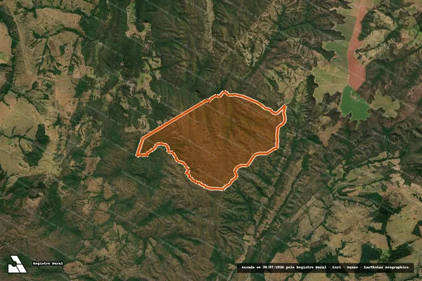 Imagem de satélite de Fazenda Da Caverna em PIRES DO RIO - GO