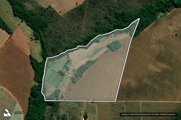 Imagem de satélite de Fazenda Rio Do Peixe em VIANÓPOLIS - GO