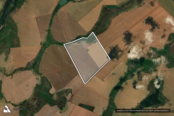 Imagem de satélite de Fazenda Das Flores em BOM JESUS DE GOIÁS - GO