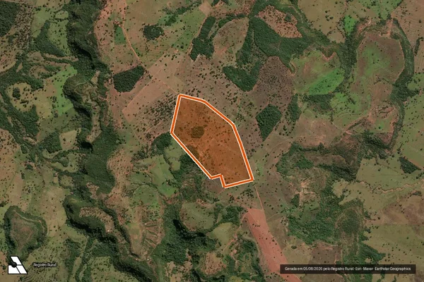 Imagem de satélite de Fazenda Alegres Matriz em CACHOEIRA ALTA - GO
