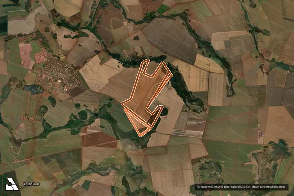 Imagem de satélite de FAZENDA CAMPANHA em INACIOLÂNDIA - GO