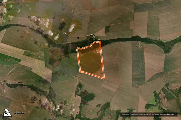 Imagem de satélite de FAZENDA PINDAIBAS em RIO VERDE - GO