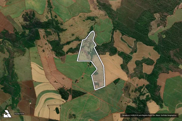 Imagem de satélite de FAZENDA CASTELO em CASTELÂNDIA - GO