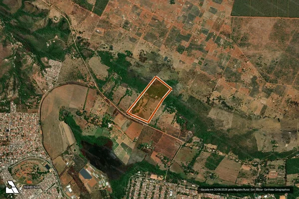 Imagem de satélite de Chacara Tres Buritis em BRASÍLIA - DF