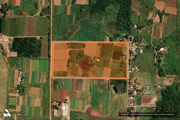 Imagem de satélite de Lote 217 Gleba 2000 Incra 06 em BRASÍLIA - DF