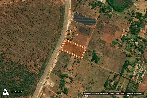 Imagem de satélite de Lote 77 Da Fazenda Barreiros em BRASÍLIA - DF