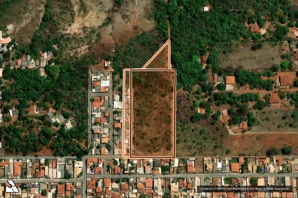 Imagem de satélite de Fazenda Sobradinho Lote 01 em BRASÍLIA - DF