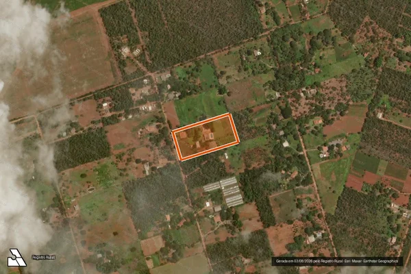 Imagem de satélite de Lote nº 09, Quadra ¿G¿ em BRASÍLIA - DF