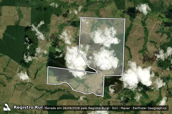 Imagem de satélite de FAZENDA TRINDADE em MARABÁ - PA