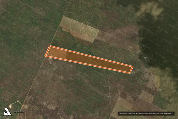 Imagem de satélite de PA RIACHAO LOTE 19 em GOVERNADOR DIX-SEPT ROSADO - RN