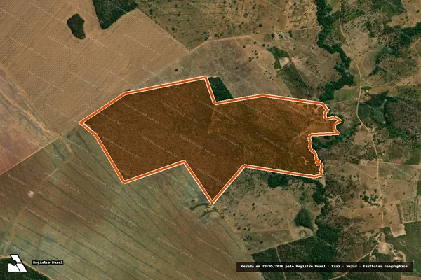 Imagem de satélite de Fazenda Bananeira em RIACHÃO - MA